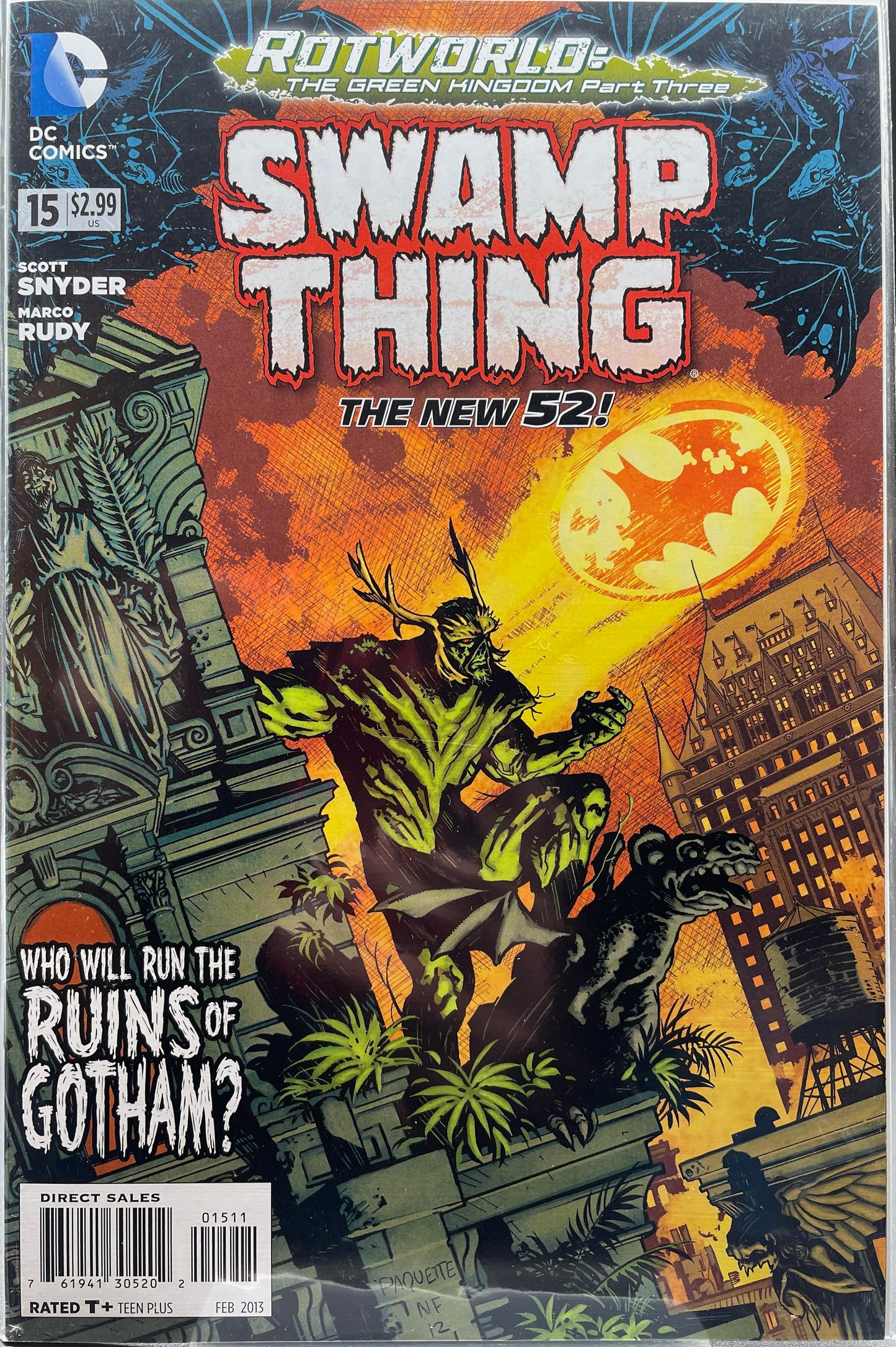 Swamp Thing #15 (New 52) (Direct Edition)