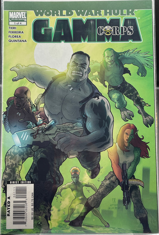 World War Hulk: Gamma Corps #1 of 4 (Direct Edition)