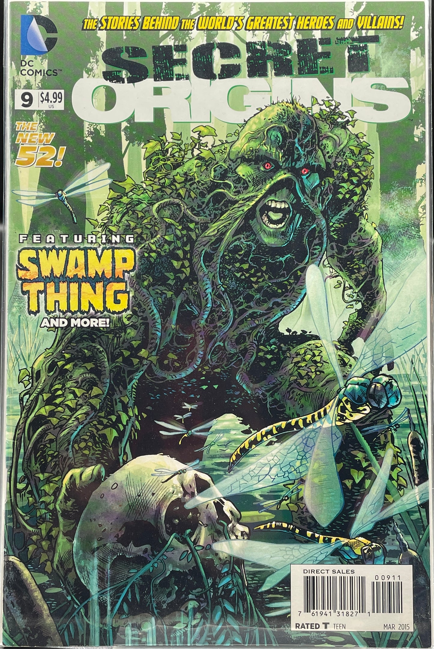 Secret Origins #9: Swamp Thing (New 52) (Direct Edition)