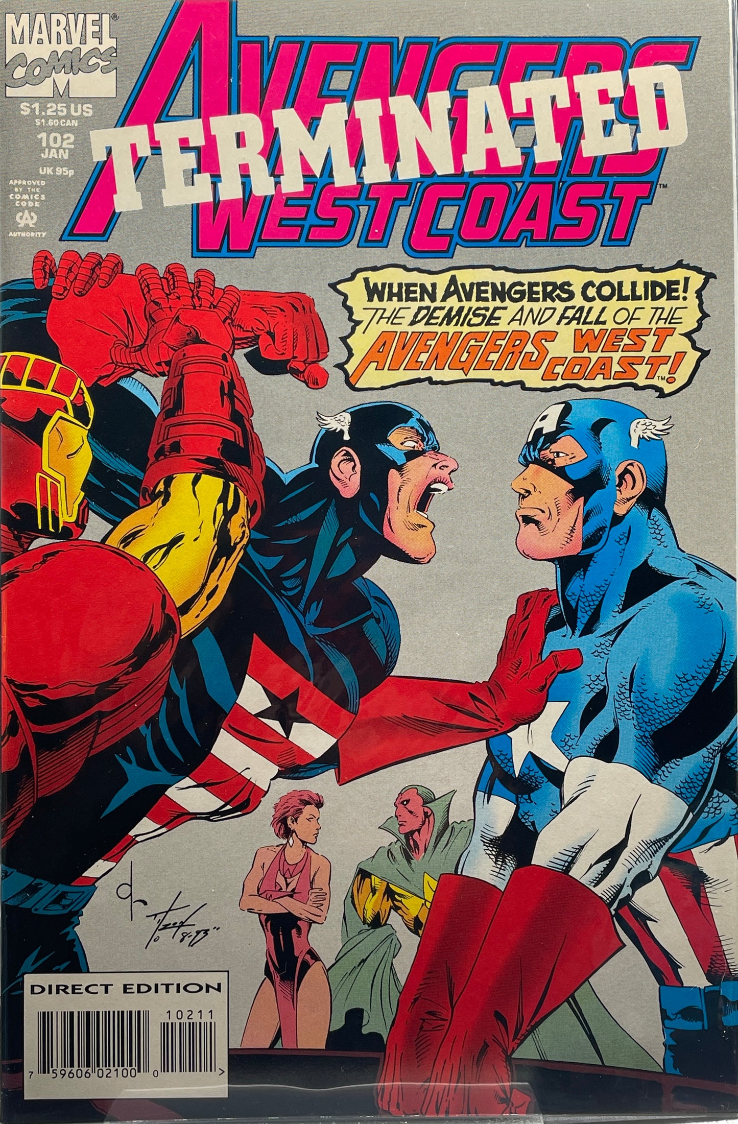 Avengers West Coast #102 (Direct Edition)