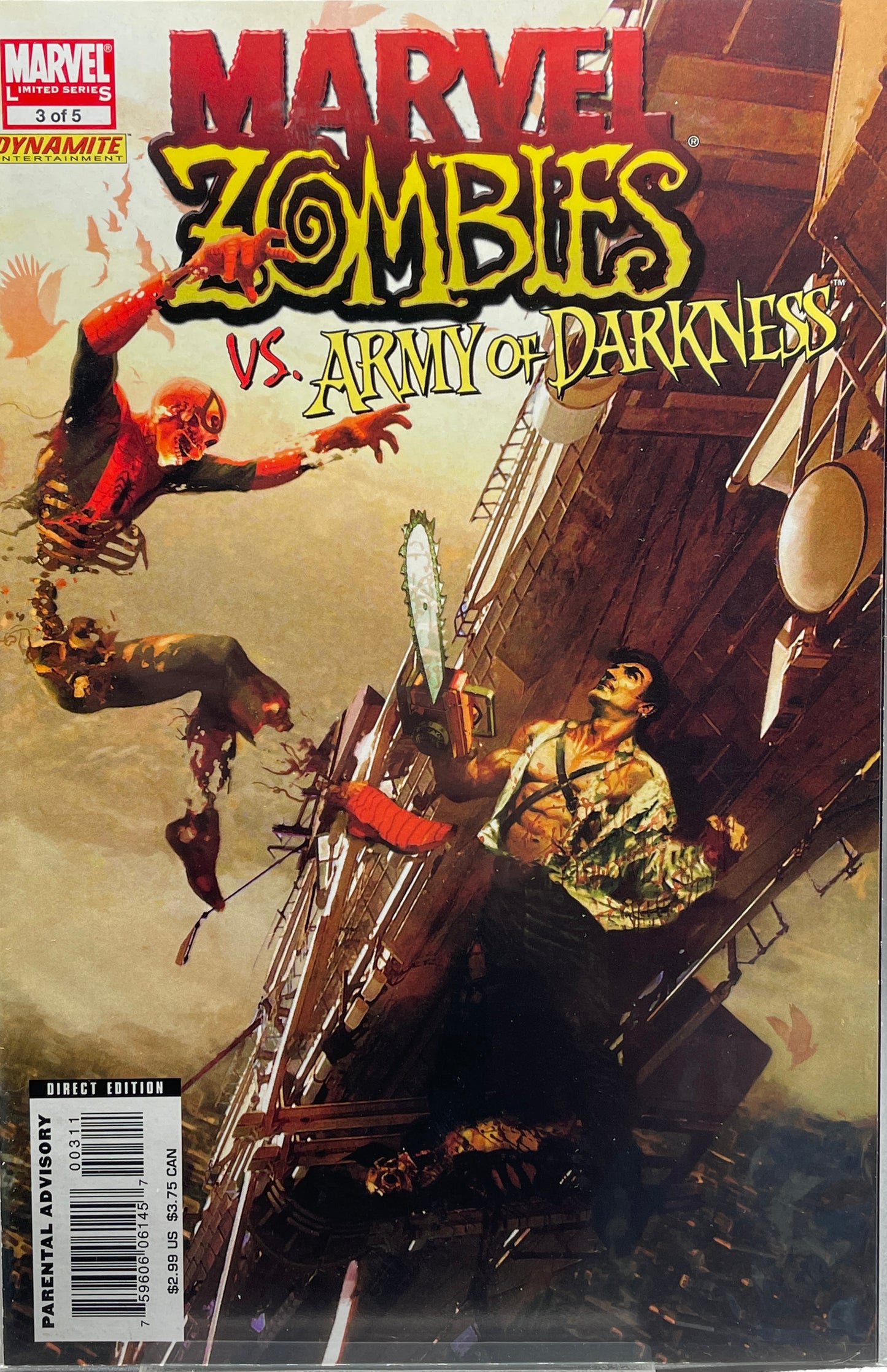 Marvel Zombies vs Army of Darkness #3 of 5 (Direct Edition)