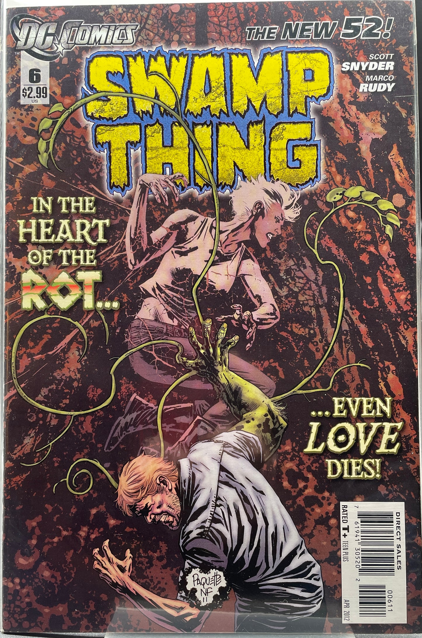 Swamp Thing #6 (New 52) (Direct Edition)