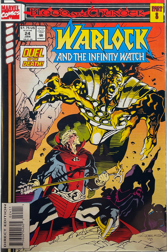 Warlock and the Infinity Watch #24 "Blood and Thunder" part 8 (Direct Edition)