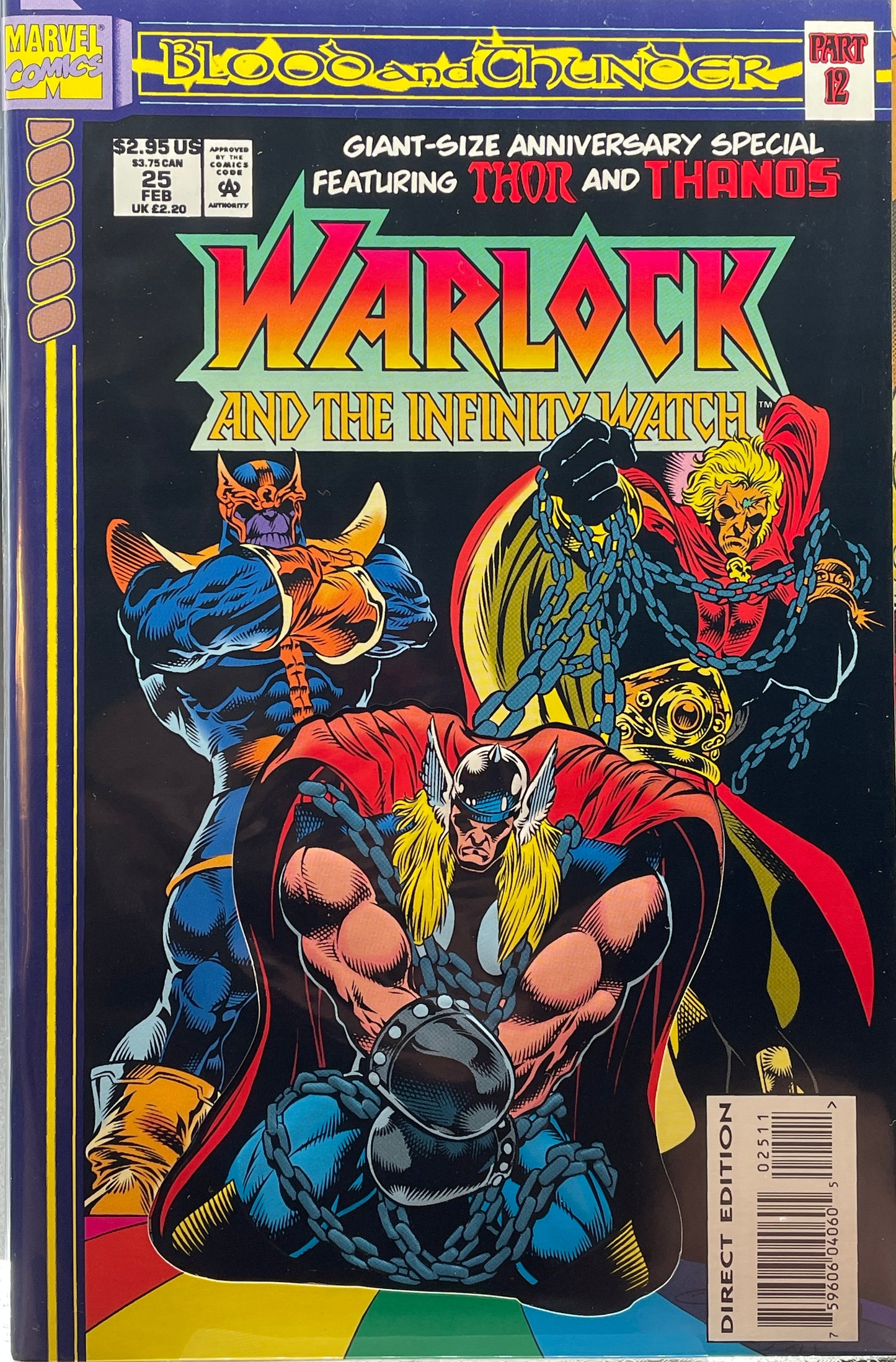 Warlock and the Infinity Watch #25 "Blood and Thunder" part 12 (Direct Edition)