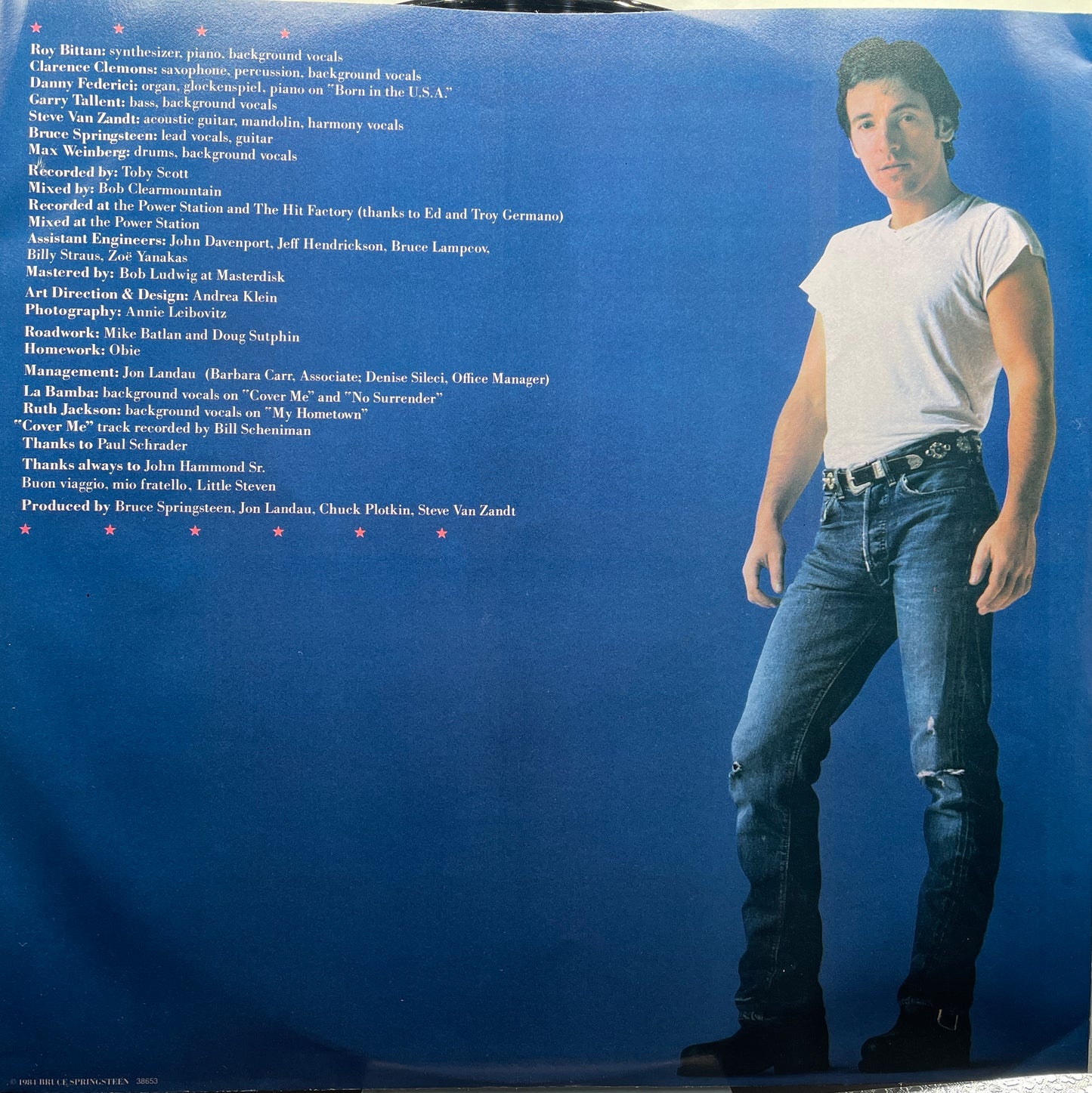 Bruce Springsteen: Born in the USA Vinyl LP