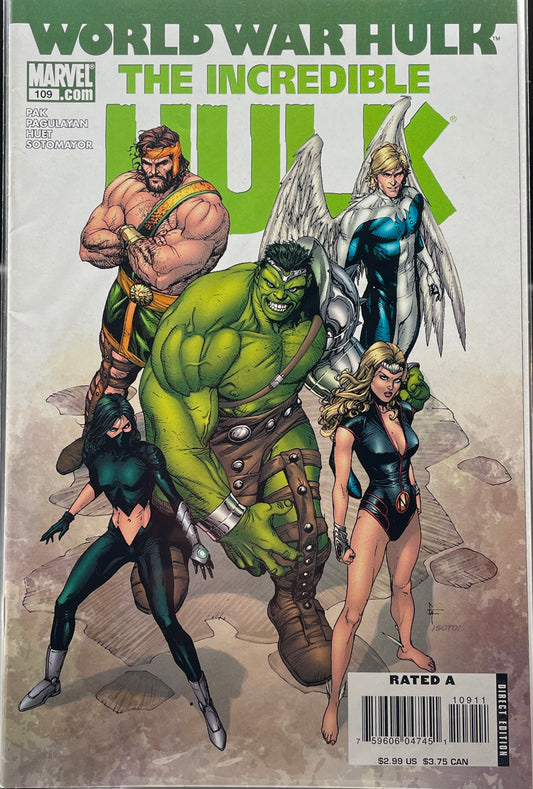 Incredible Hulk #109 (World War Hulk) (Direct Edition) Clearance