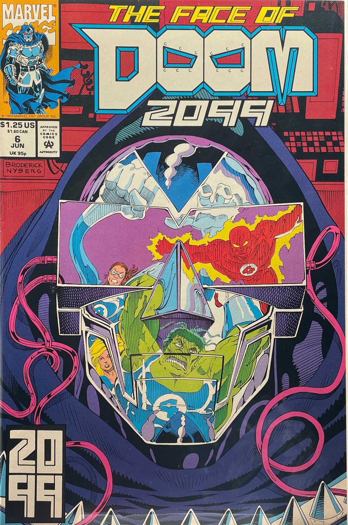 Doom 2099 #6 (Direct Edition)