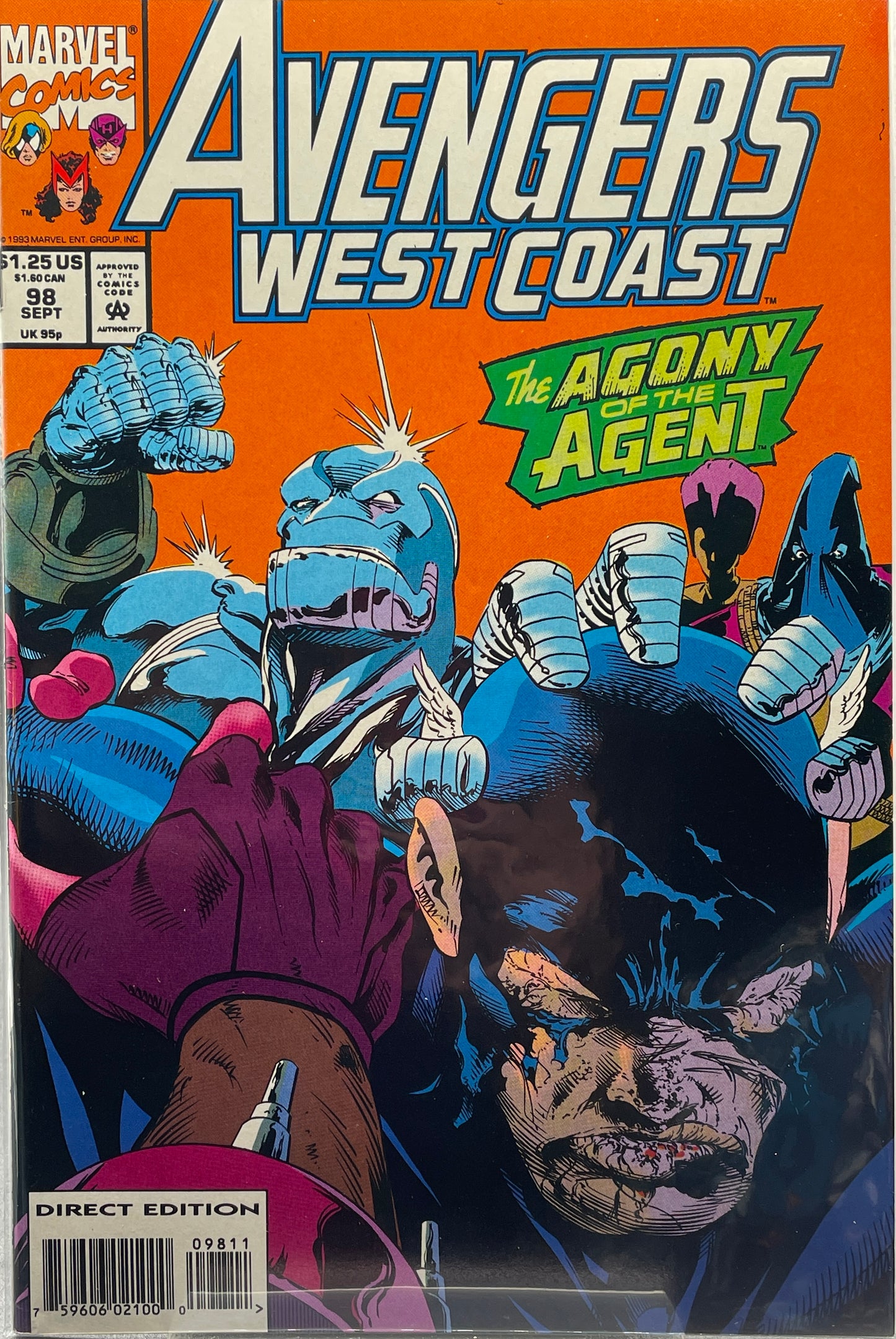 Avengers West Coast #98 (Direct Edition)