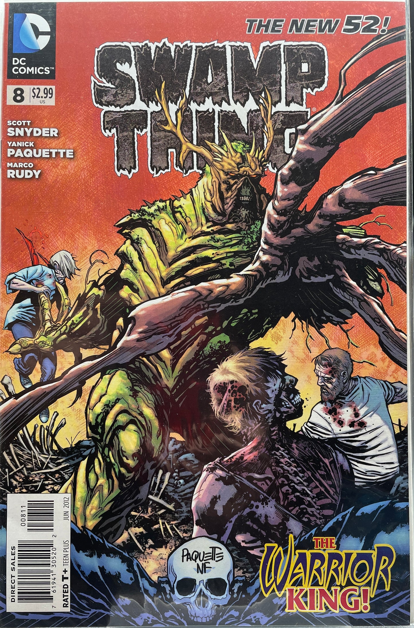 Swamp Thing #8 (New 52) (Direct Edition)