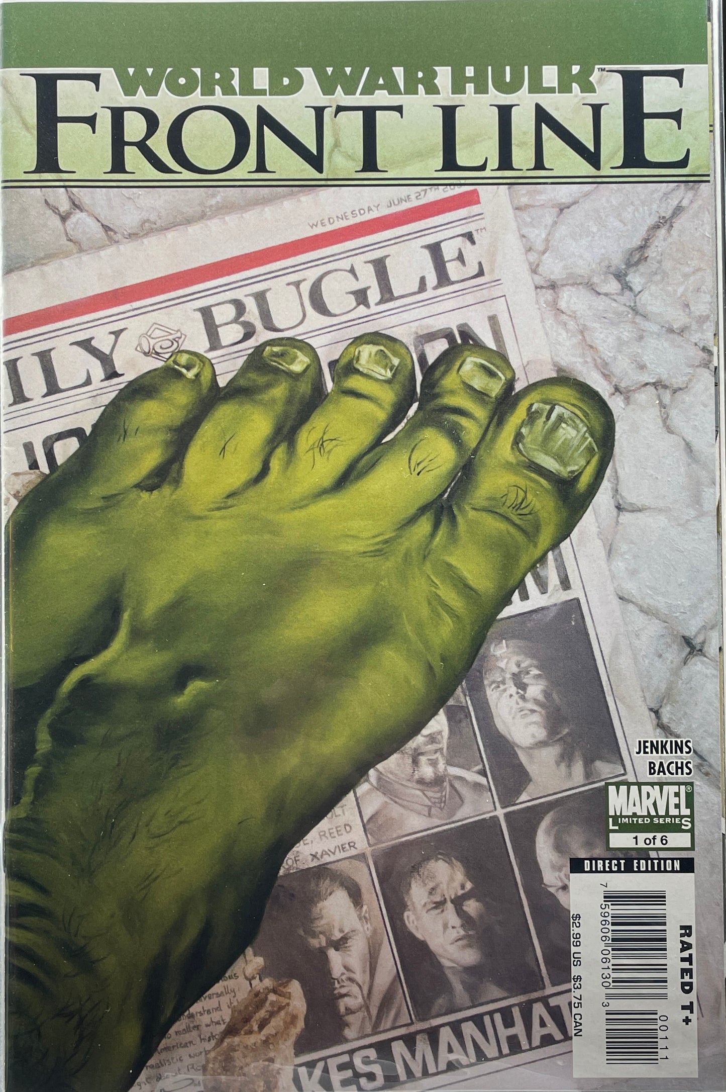 World War Hulk: Frontline #1 of 6 (Direct Edition)