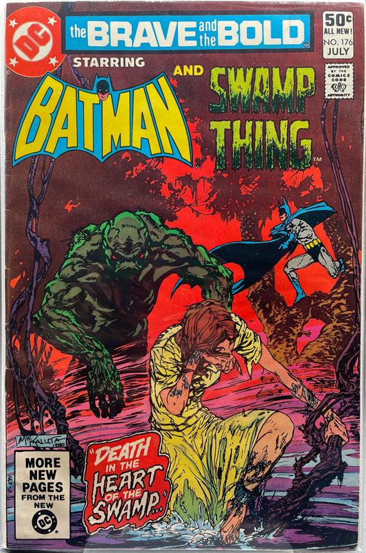 D.C. Brave and the Bold feat: Batman and Swamp Thing