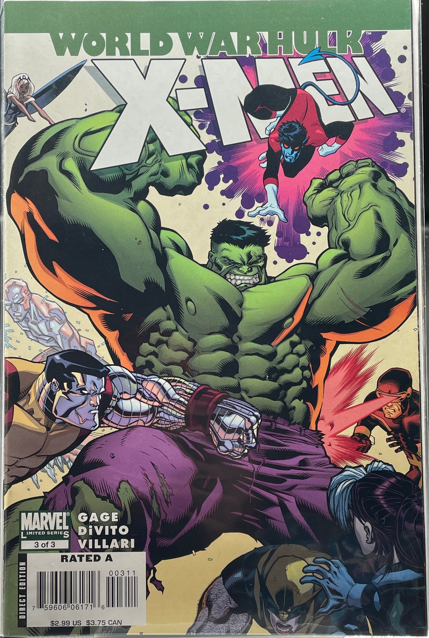 World War Hulk: X-Men #3 of 3 (Direct Edition)