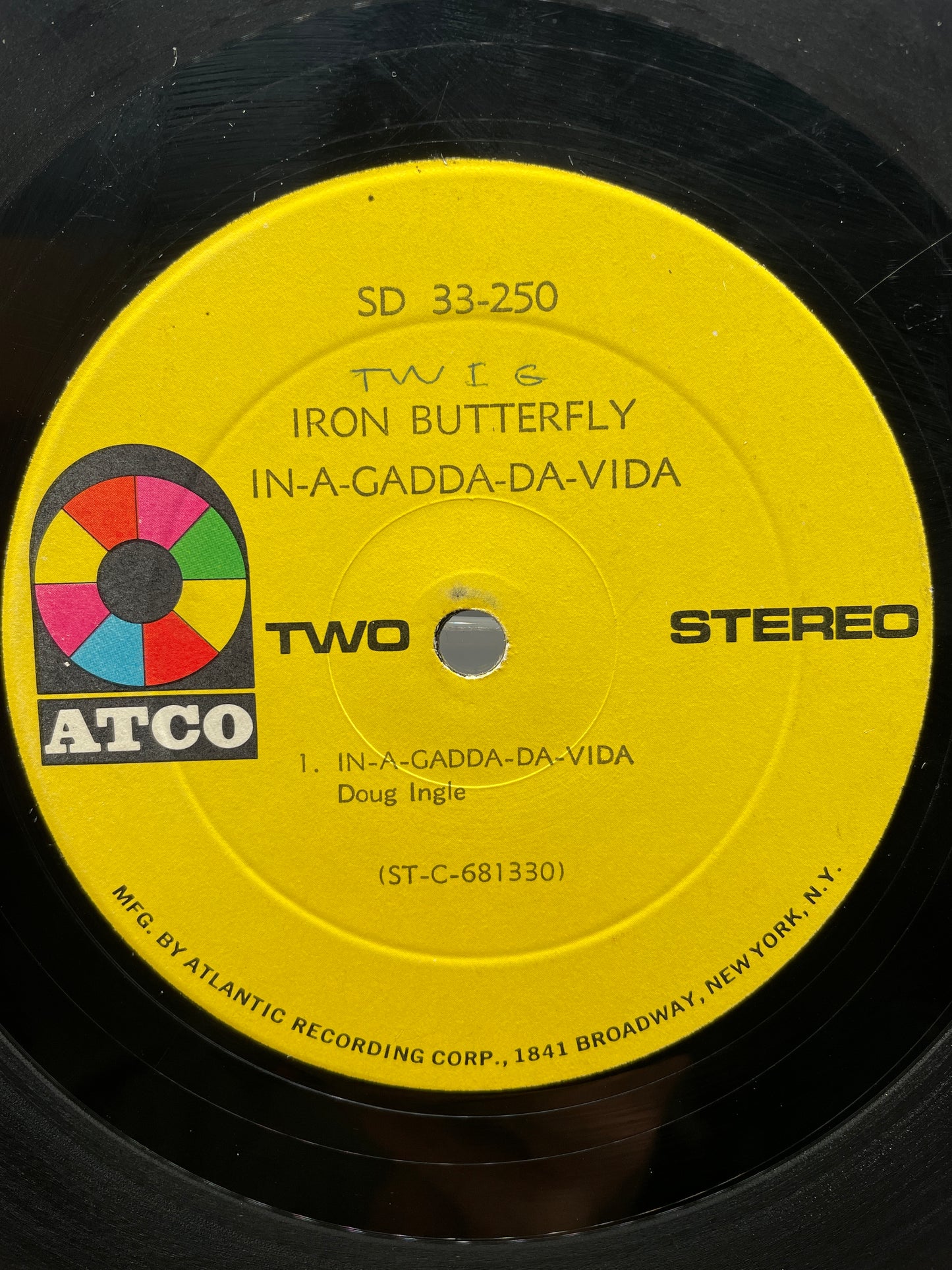 Iron Butterfly: In-A-Gadda-Da-Vida Vinyl LP (Clearance)