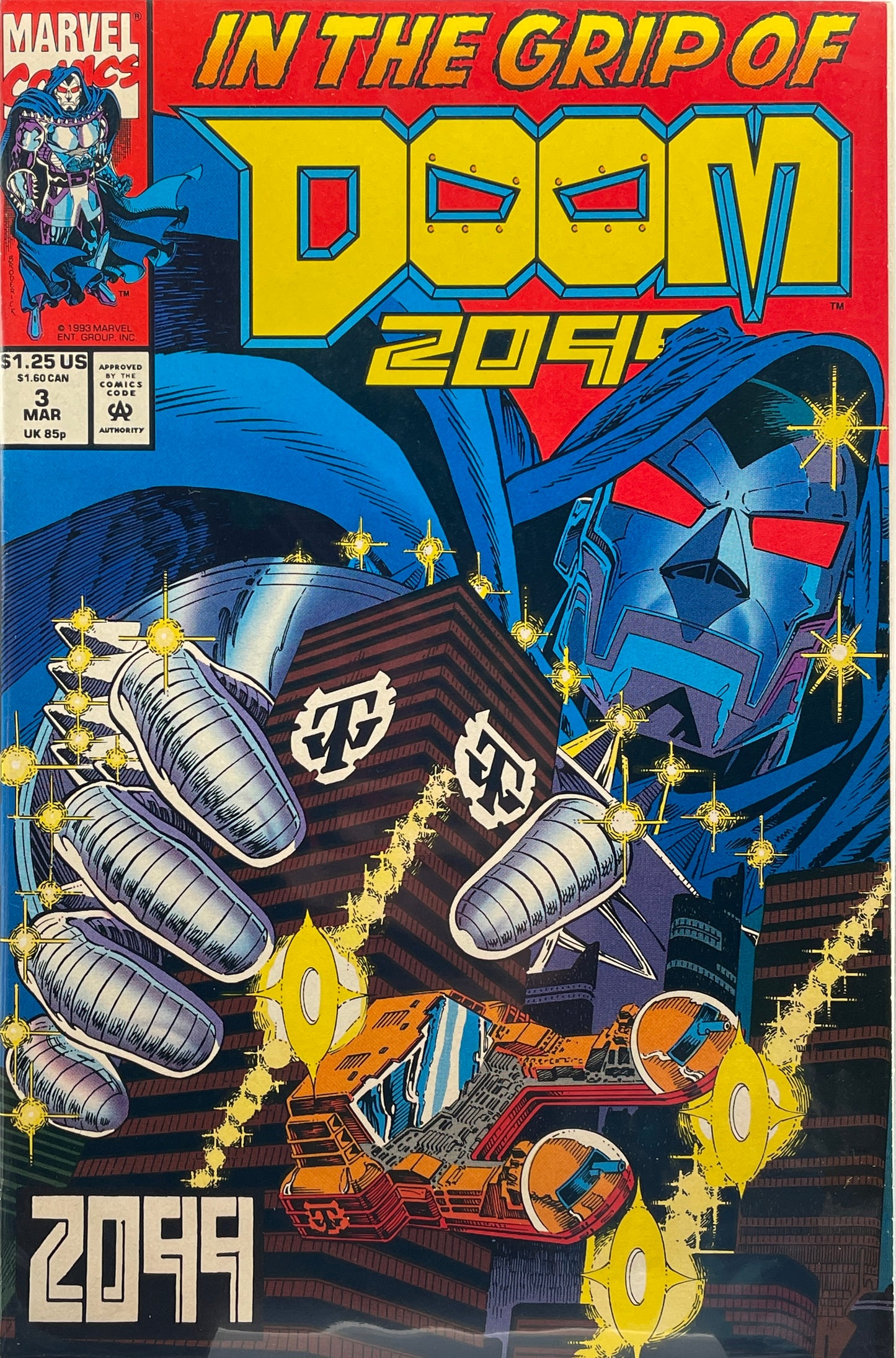 Doom 2099 #3 (Direct Edition)