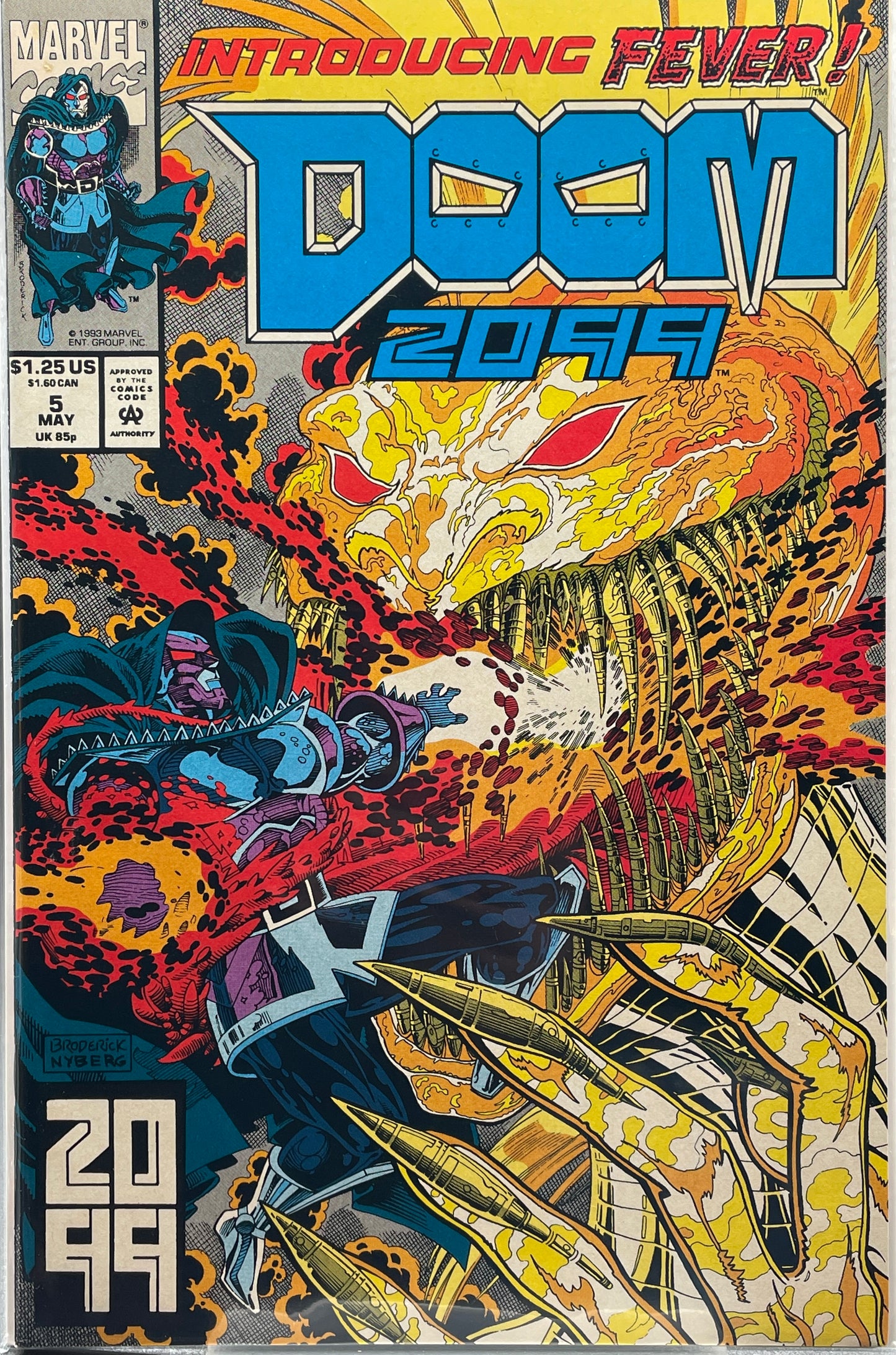 Doom 2099 #5 (Direct Edition)