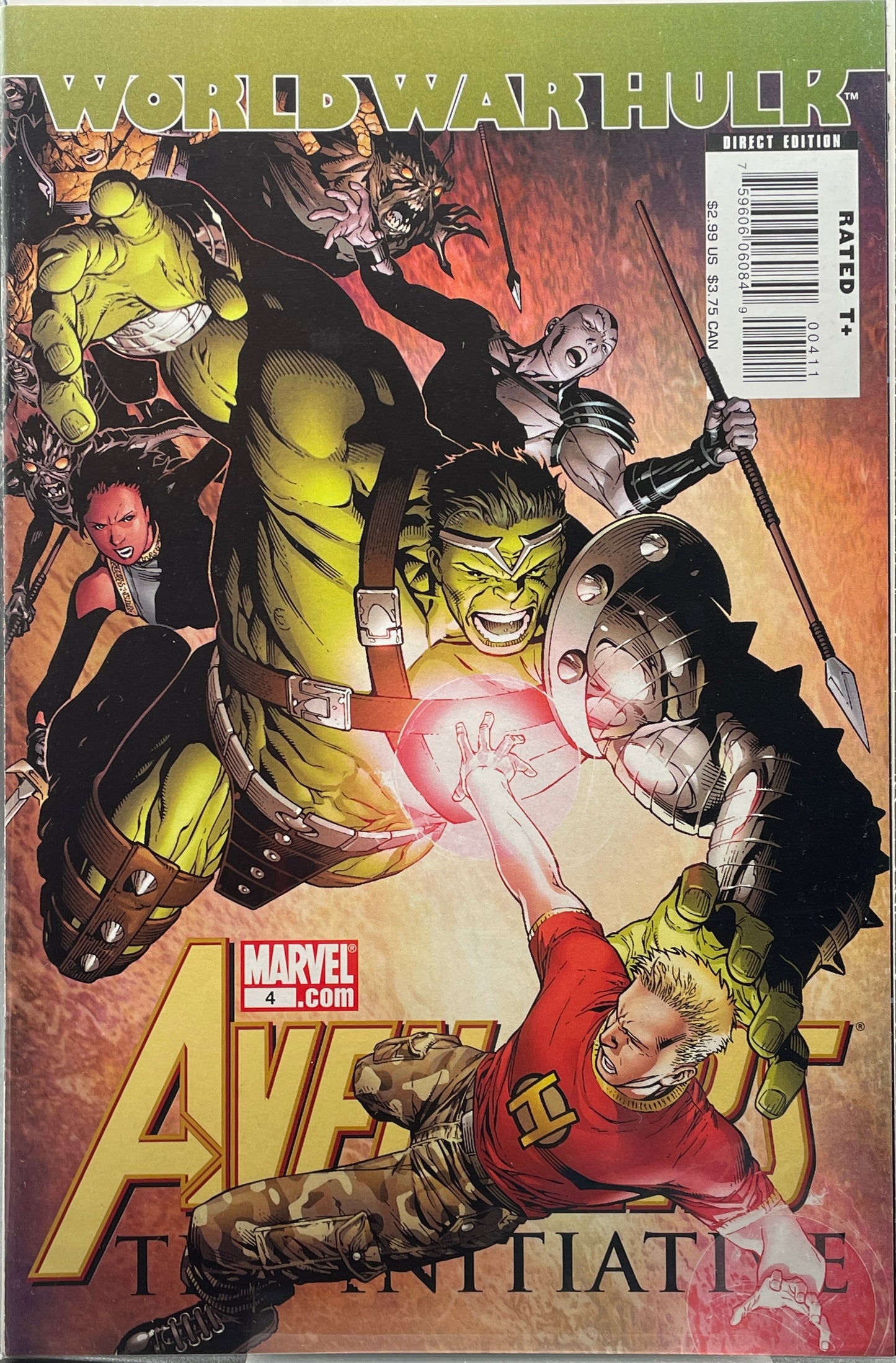 Avengers: The Initiative #4 (World War Hulk) Direct Edition