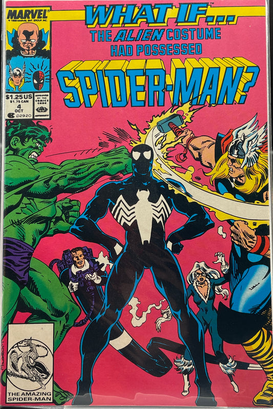 What If? #4: What if the alien costume had possessed Spider-Man? (Direct Edition)