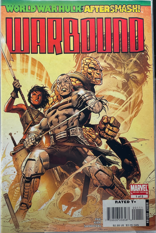 Warbound #1 of 5 (World War Hulk: Aftersmash) (Direct Edition)