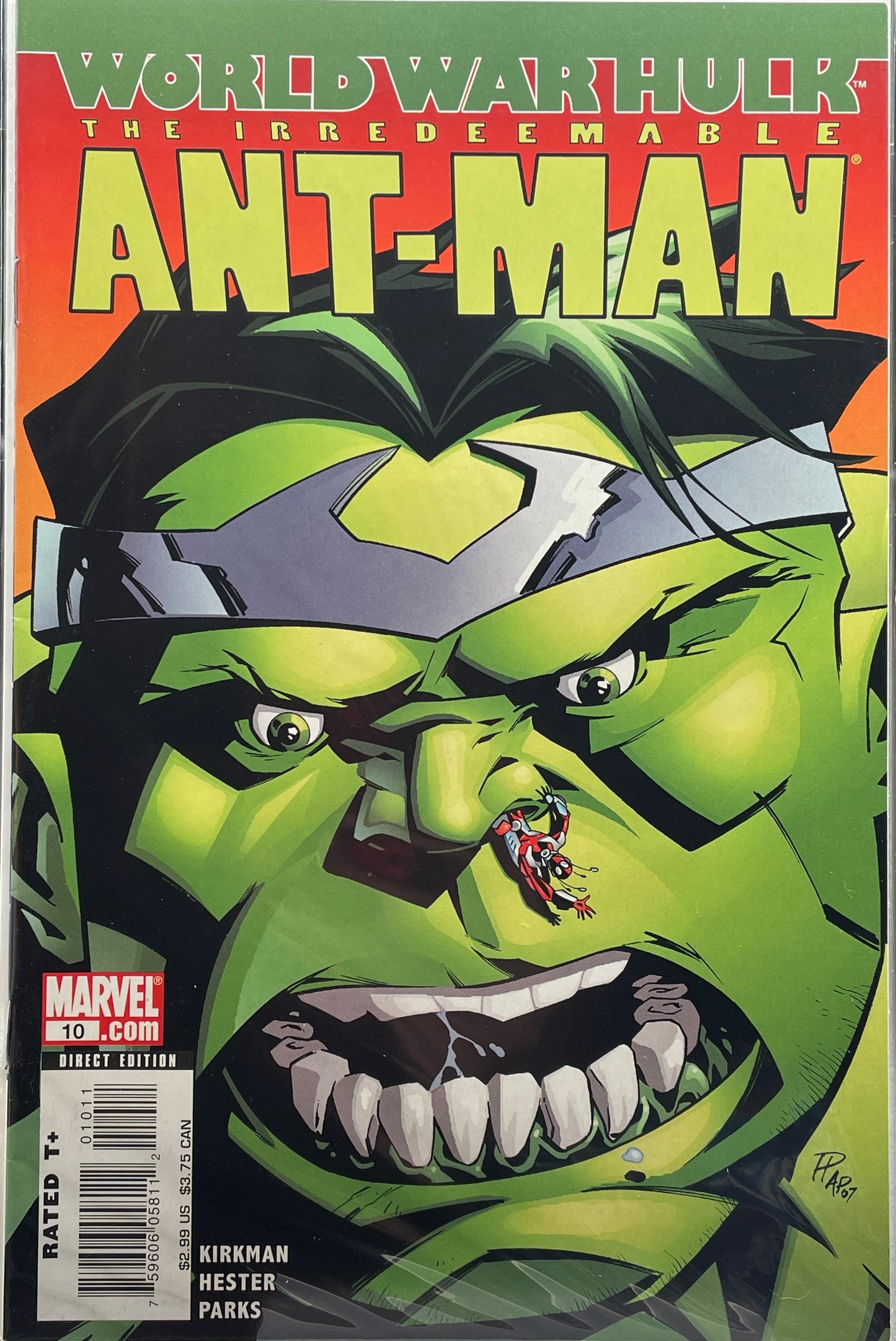 Irredeemable Ant-Man #10 (World War Hulk) (Direct Edition)