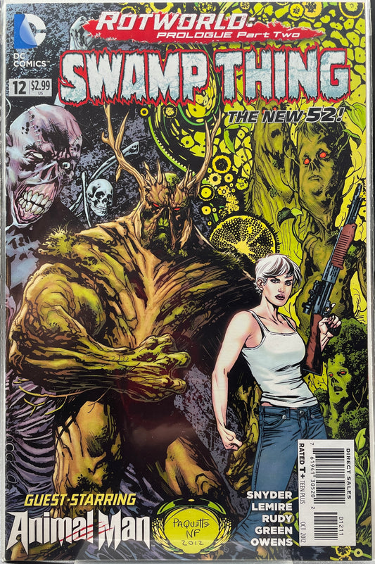 Swamp Thing #12 (New 52) (Direct Edition)