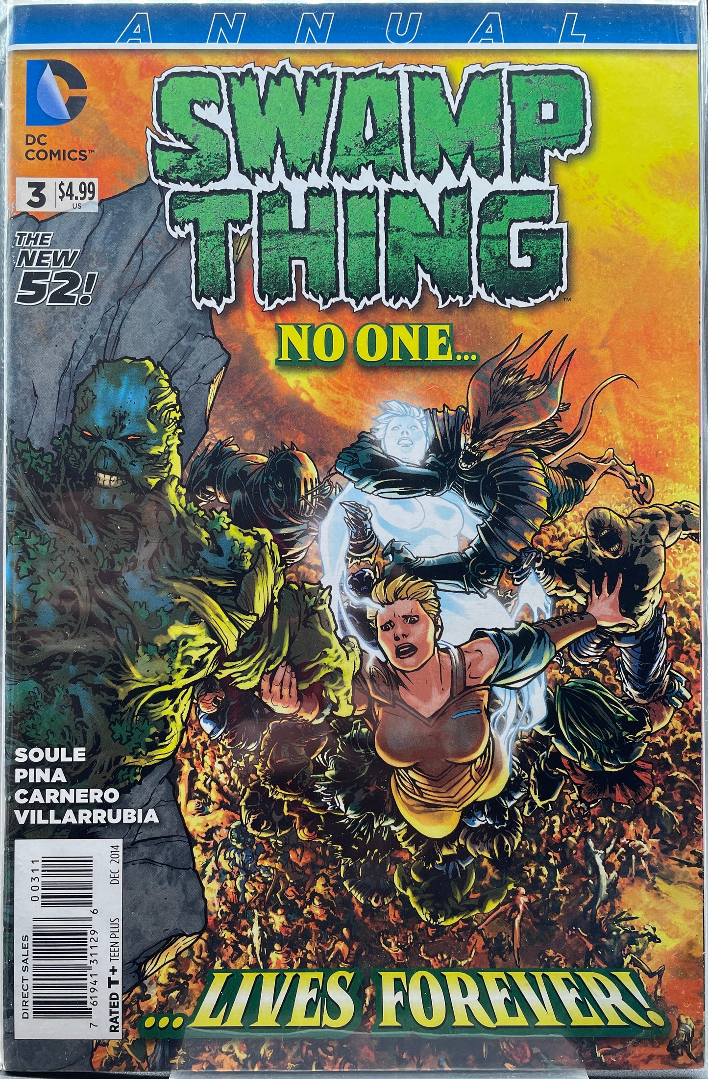 D.C. Comics Annual #3: Swamp Thing (New 52) Direct Edition