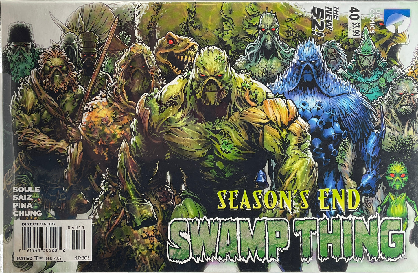 Swamp Thing #40 (New 52) (Direct Edition)