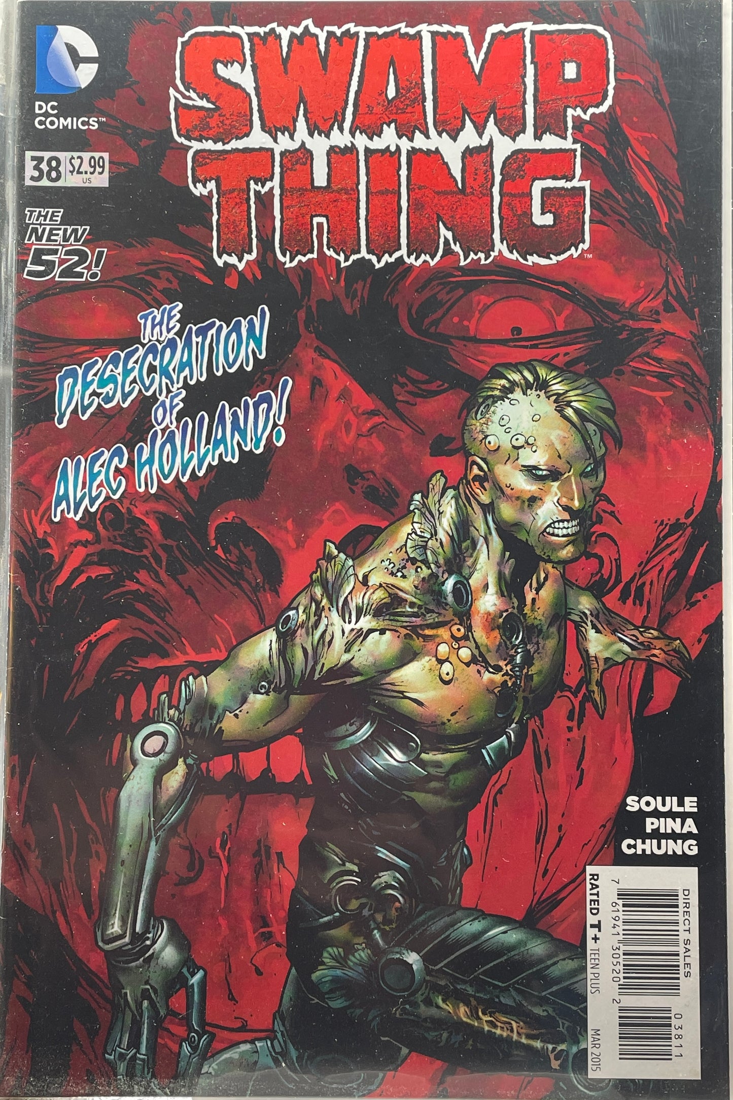 Swamp Thing #38 (New 52) (Direct Edition)