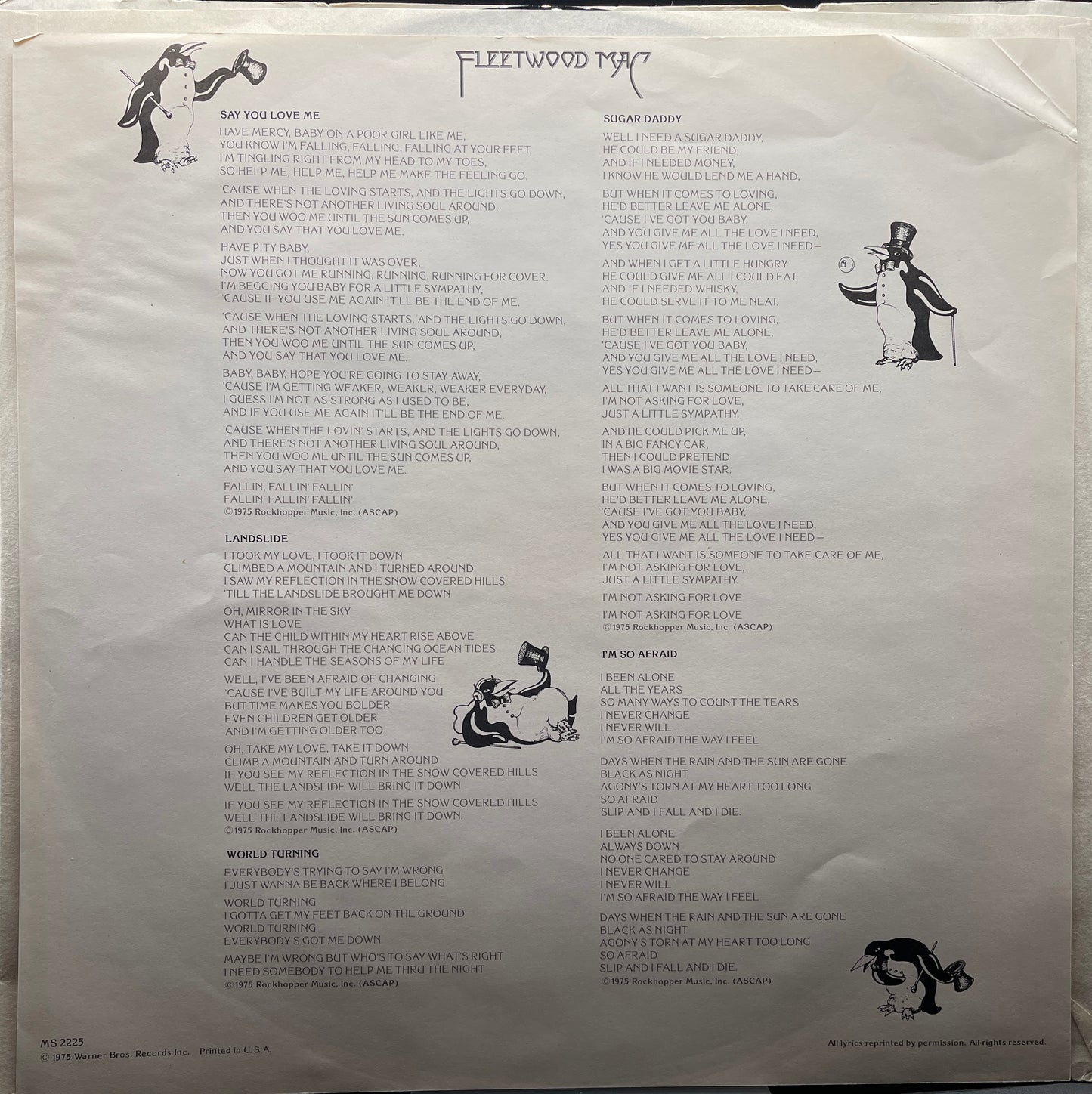 Fleetwood Mac Vinyl LP