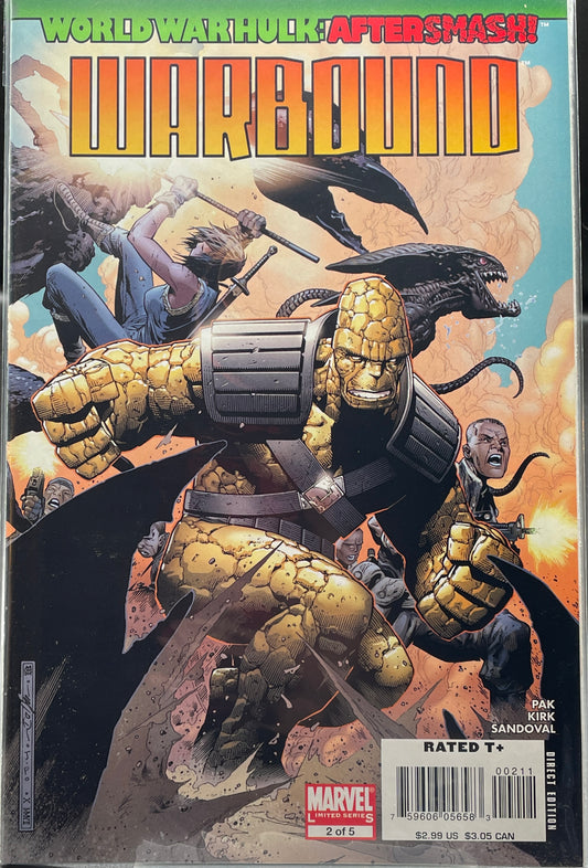 Warbound #2 of 5 (World War Hulk: Aftersmash) (Direct Edition)