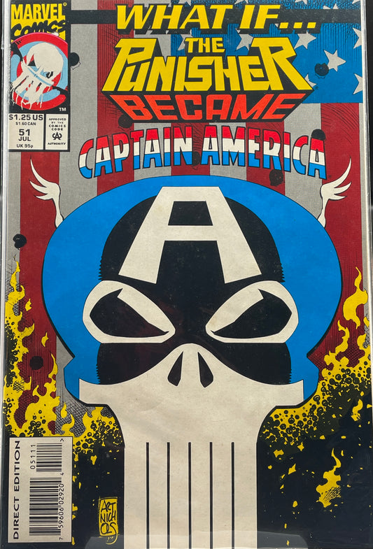 What If? #51: What if the Punisher became Captain America? (Direct Edition) (Clearance)