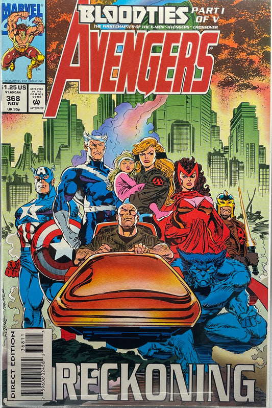 Avengers #368 "Bloodties" Part 1 of 5 (Direct Edition) Clearance