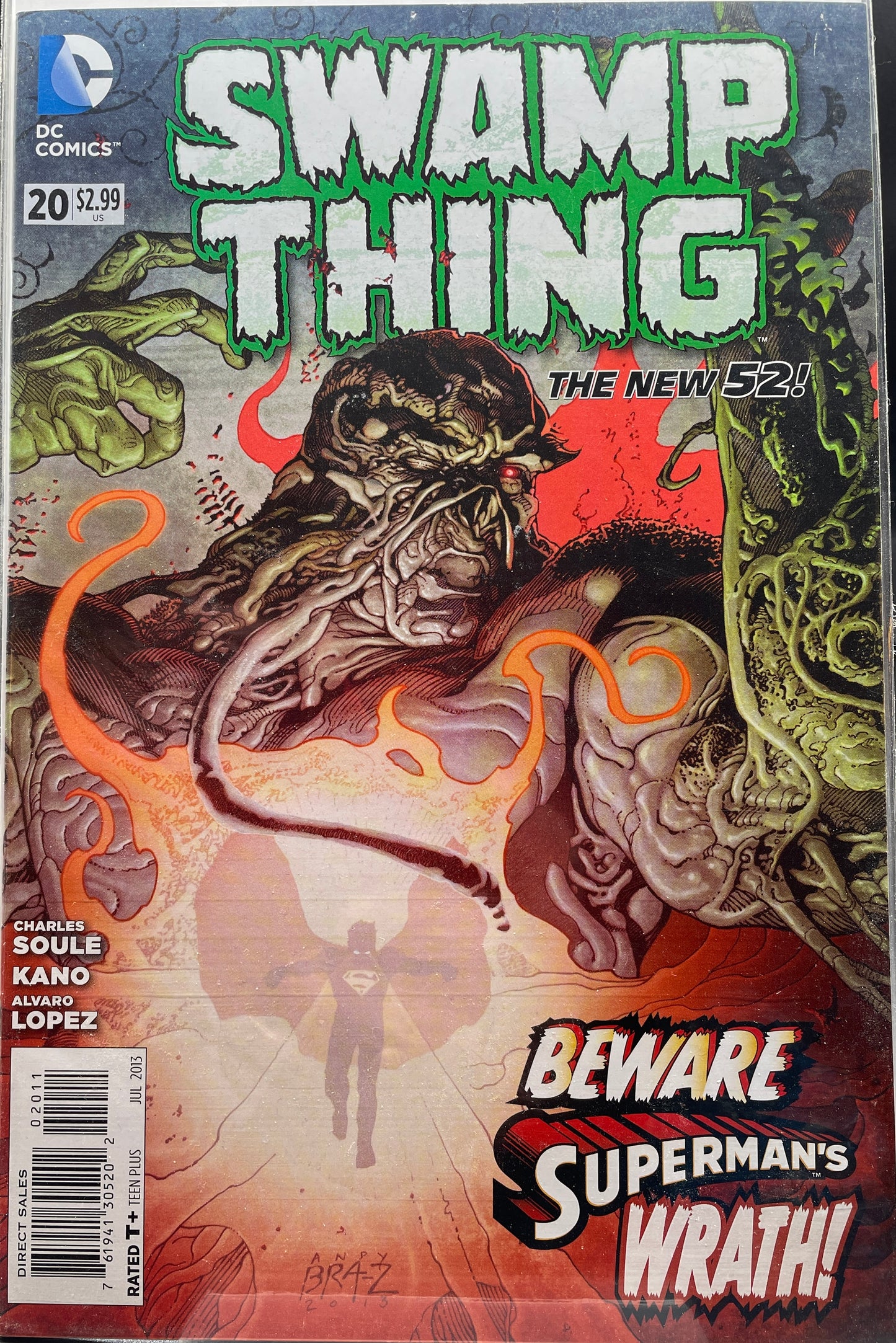 Swamp Thing #20 (New 52) (Direct Edition)