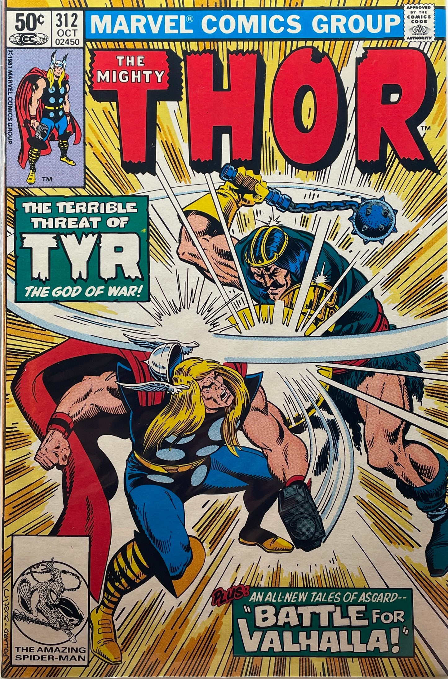 Mighty Thor #312 (Direct Edition)