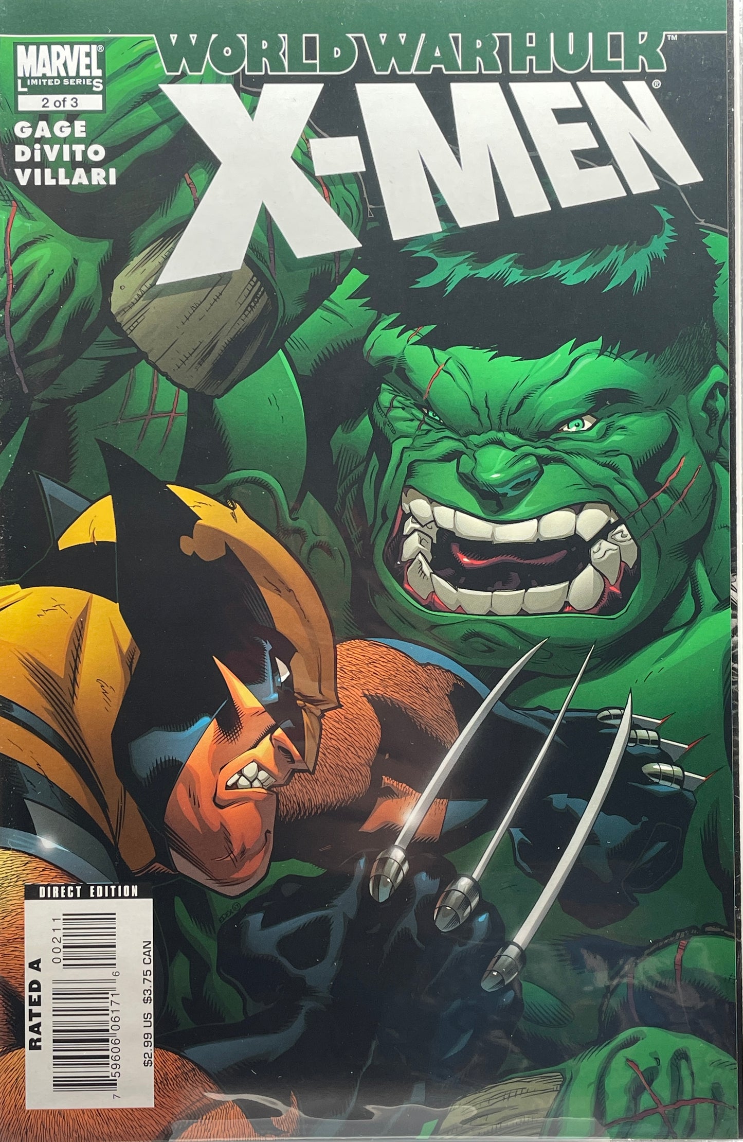 World War Hulk: X-Men #2 of 3 (Direct Edition)