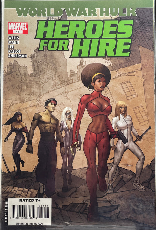 Heroes for Hire #14 (World War Hulk) Direct Edition