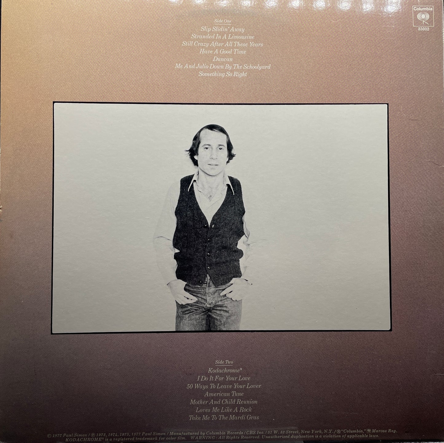 Paul Simon: Greatest Hits, Etc. Vinyl LP