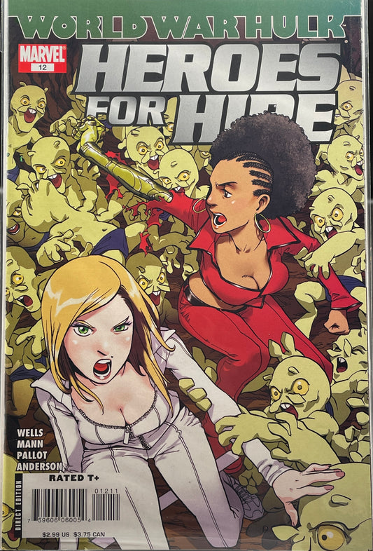 Heroes for Hire #12 (World War Hulk) Direct Edition