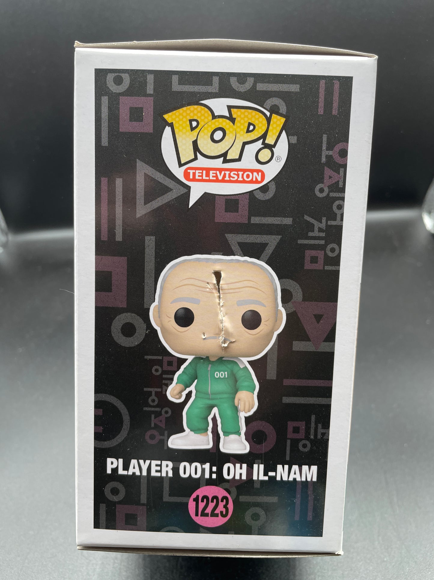 Funko Pop! #1223 - Squid Game Player 001: Oh Il-Nam (Clearance)