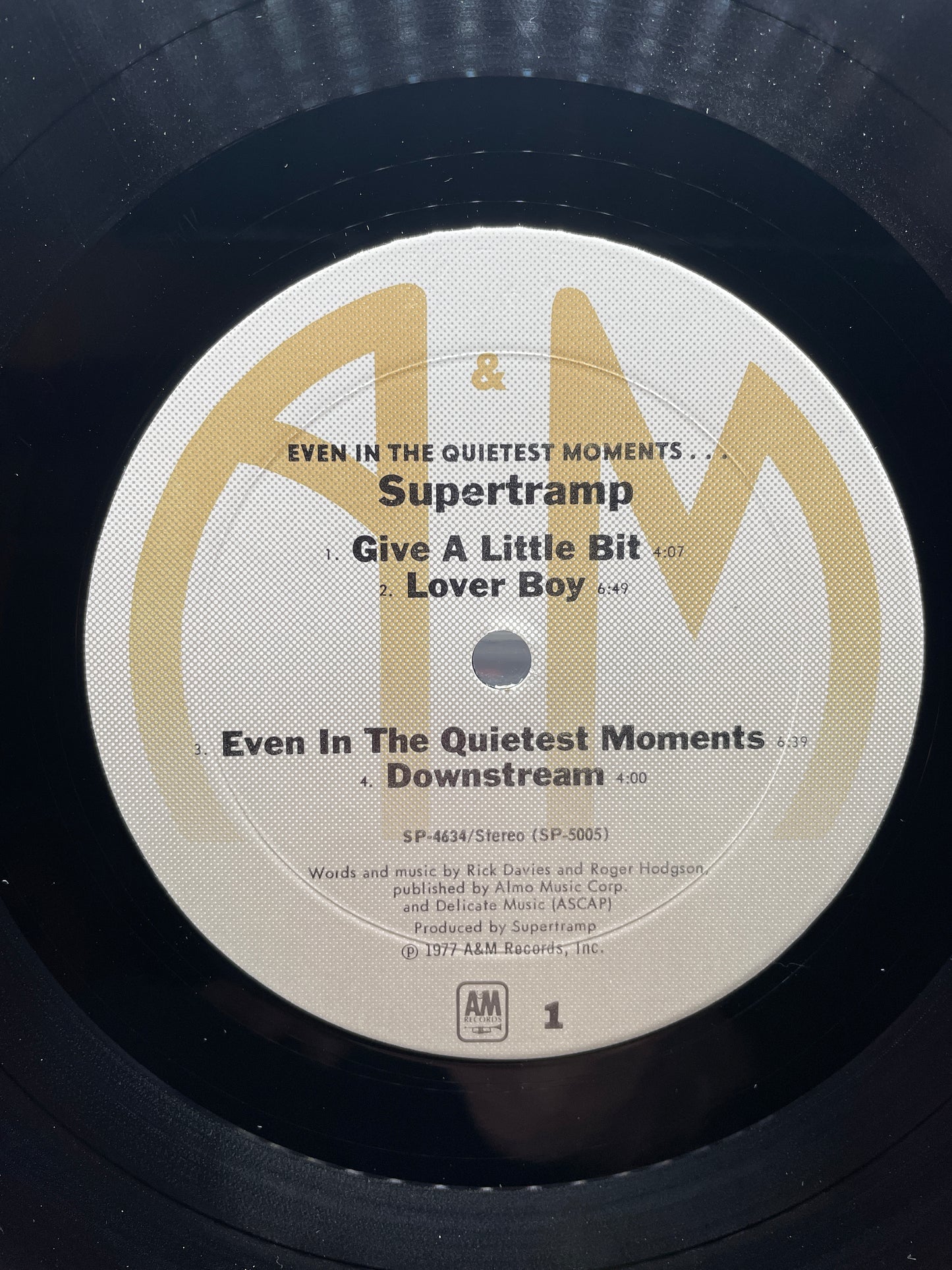 Supertramp: Even in the Quietest Moments Vinyl LP