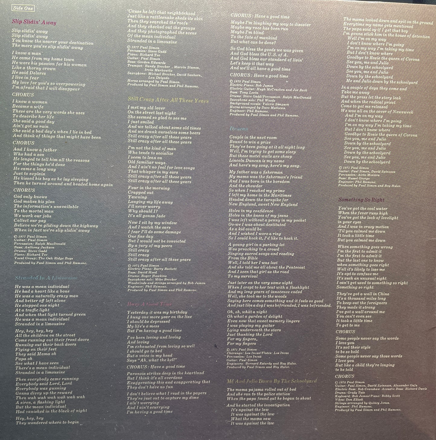 Paul Simon: Greatest Hits, Etc. Vinyl LP