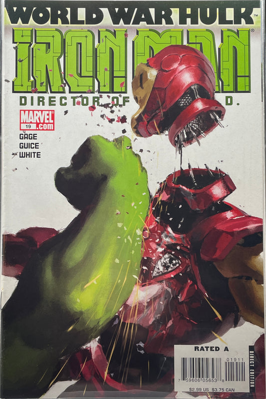 Iron Man: Director of S.H.I.E.L.D. #19 (World War Hulk) (Direct Edition) Clearance