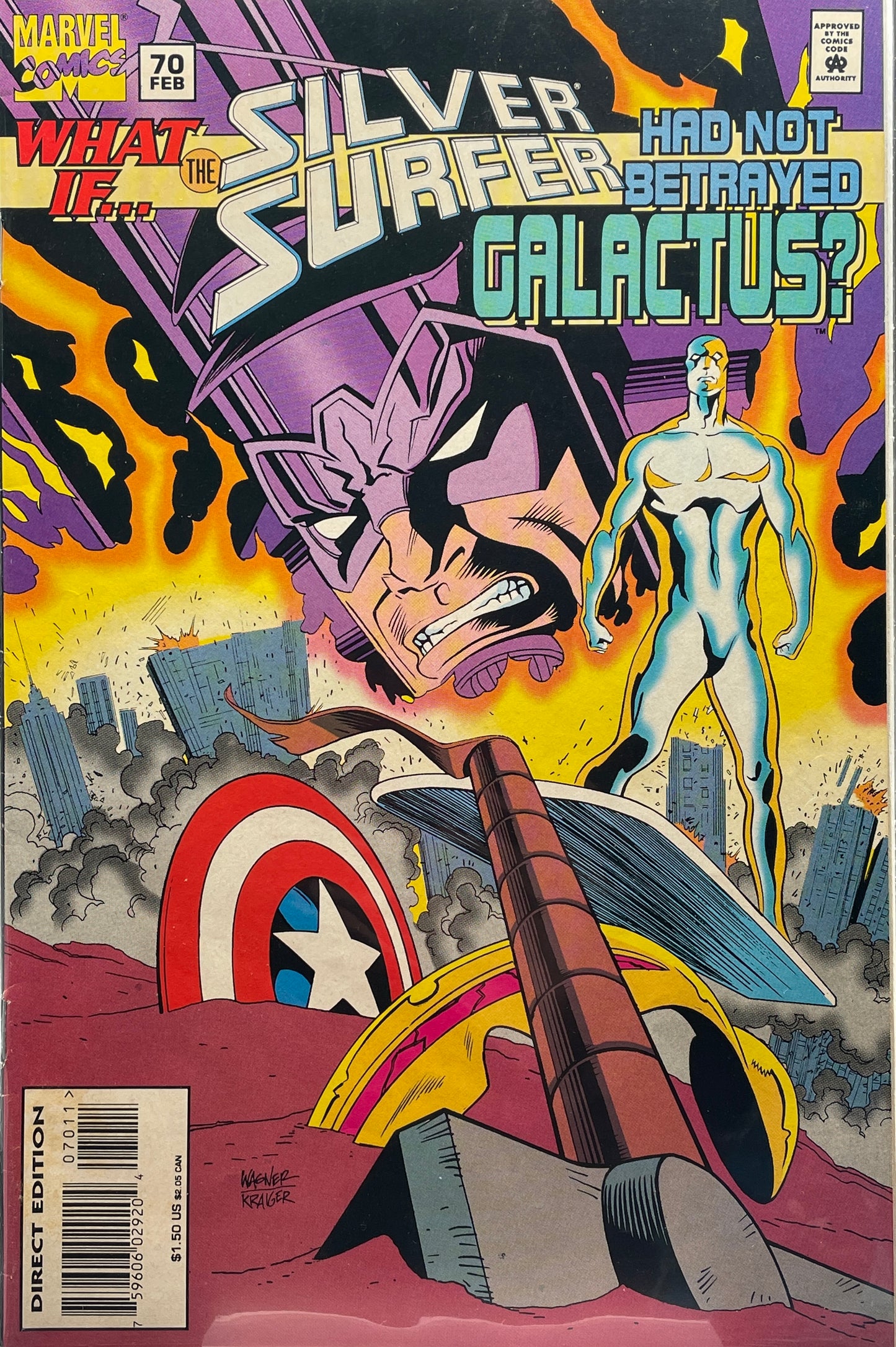 What If? #70: What if the Silver Surfer had not betrayed Galactus? (Direct Edition) (Clearance)