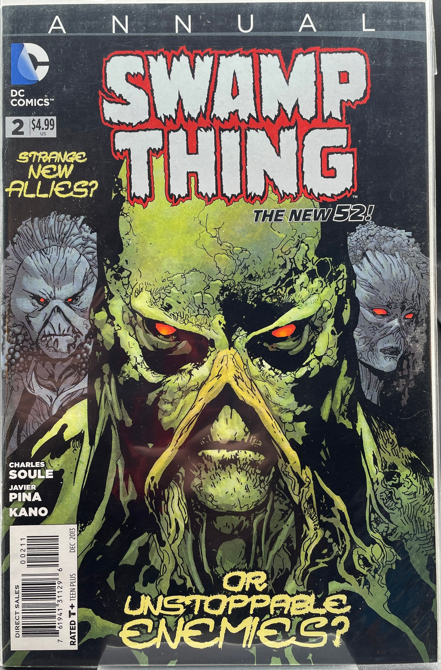 D.C. Comics Annual #2: Swamp Thing (New 52) Direct Edition