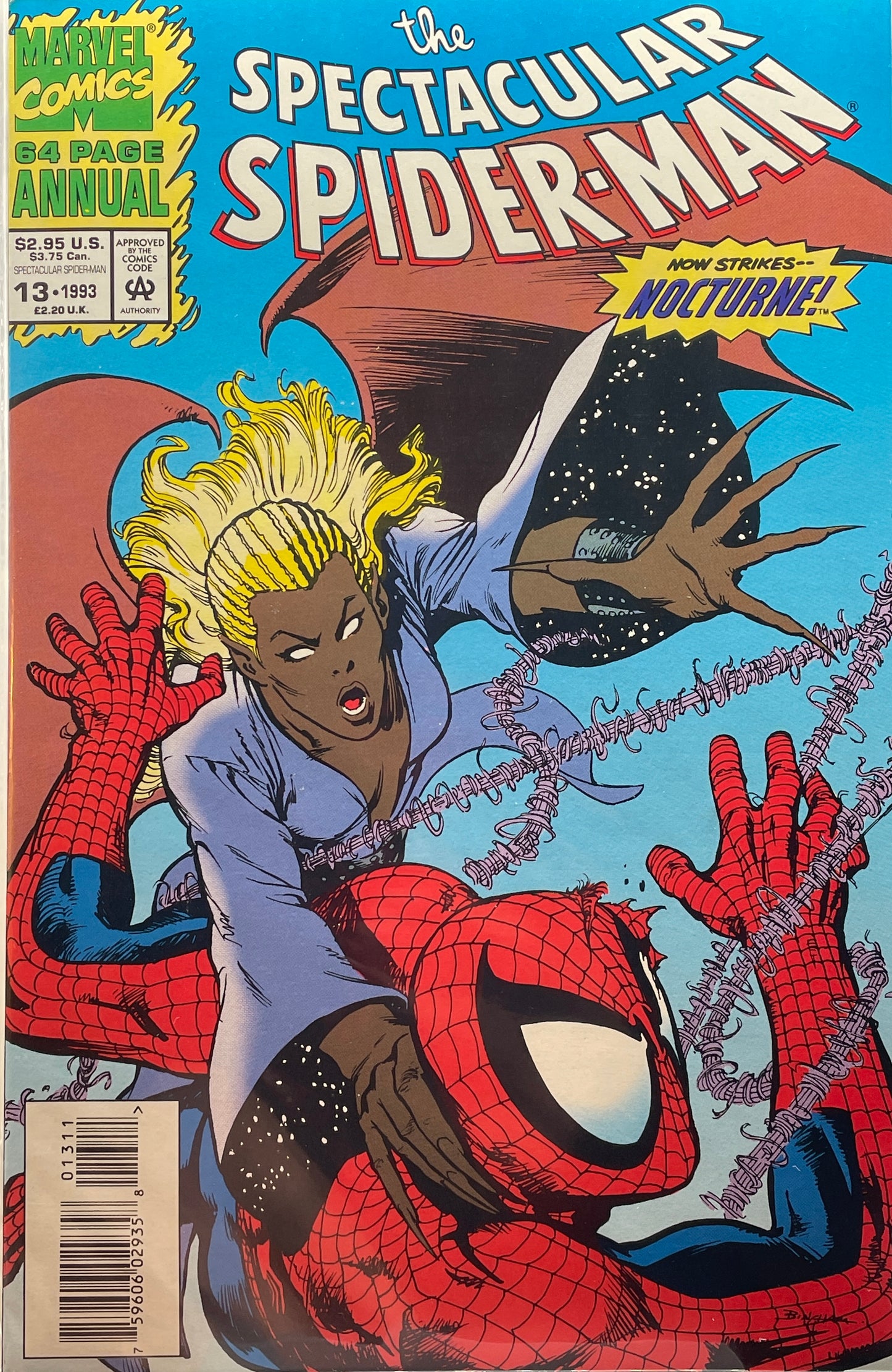 Spectacular Spider-Man Annual #13 (First appearance of Nocturne) (Direct Edition)