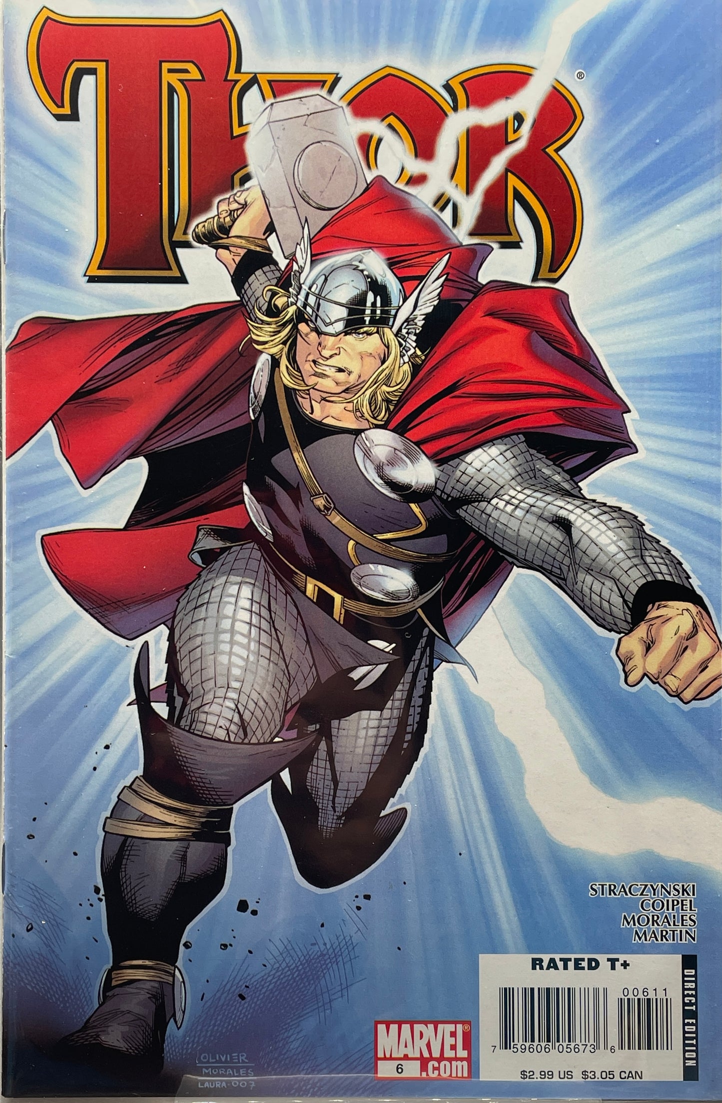 Thor #6 2008 (Direct Edition)