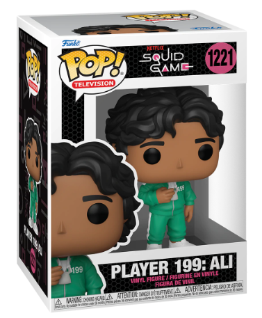 Funko Pop! #1221 Squid Game Player 199: Ali